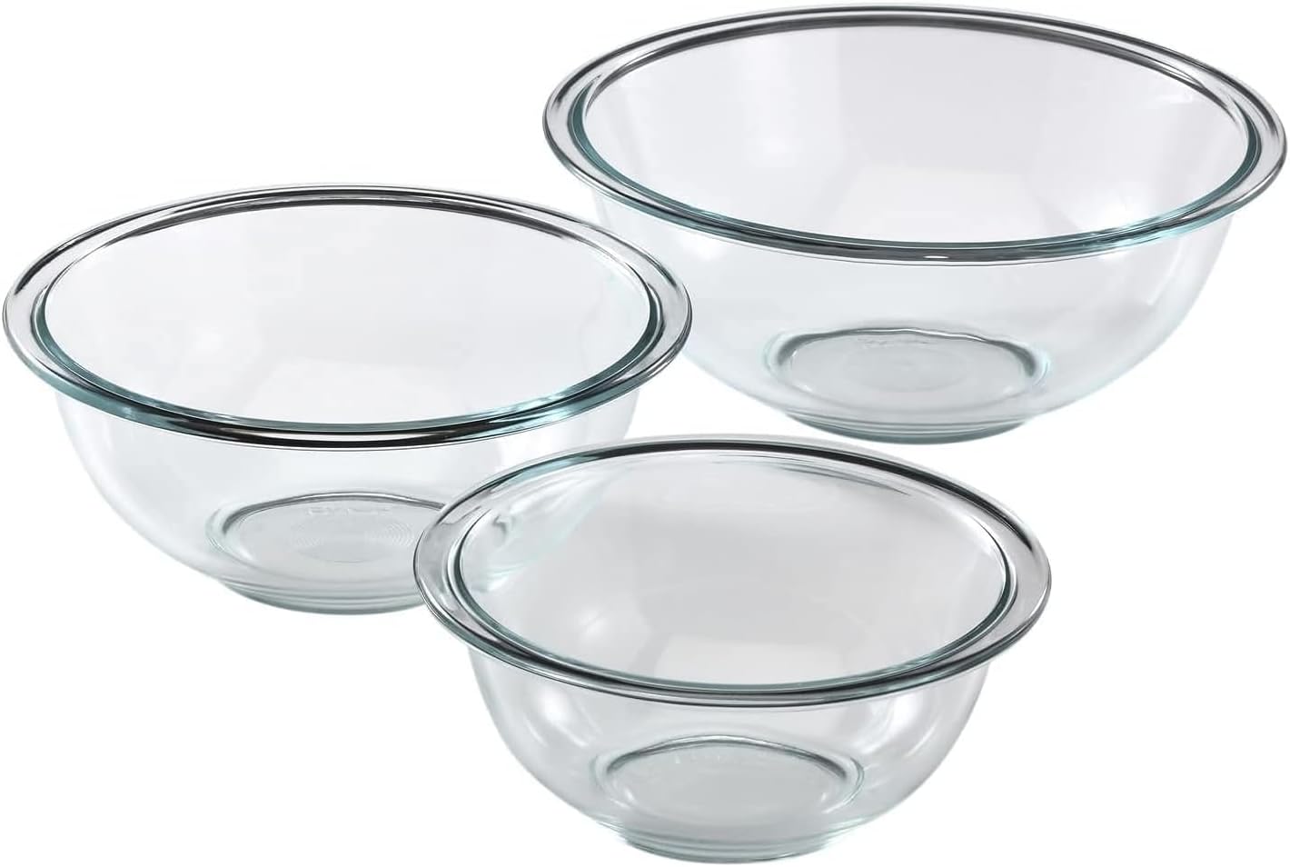 Pyrex Glass Mixing Bowl Set (3-Piece)